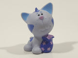 2000 Mattel Viacom International Blue's Clues Periwinkle Cat Light Purple 2 1/2" Tall Plastic Toy Figure