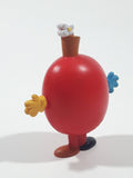 2019 McDonald's Roger Hargreaves Mr. Men Little Miss Mr. Wrong Red 3 3/8" Tall Plastic Toy Figure