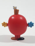 2019 McDonald's Roger Hargreaves Mr. Men Little Miss Mr. Wrong Red 3 3/8" Tall Plastic Toy Figure