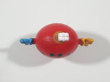 2019 McDonald's Roger Hargreaves Mr. Men Little Miss Mr. Wrong Red 3 3/8" Tall Plastic Toy Figure