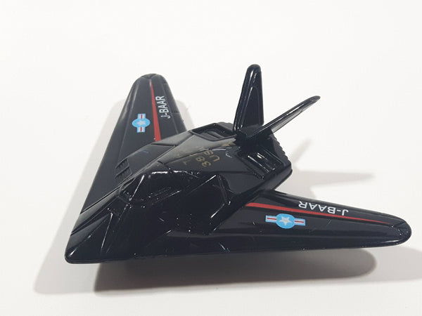 Motor Max USAF 38TFW TR J-BAAR Stealth Bomber Fighter Jet Black Die Cast Toy Airplane