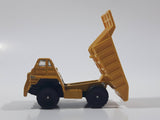 Maisto Dump Truck Yellow 1/64 Scale Die Cast Toy Car Vehicle