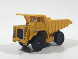 Maisto Dump Truck Yellow 1/64 Scale Die Cast Toy Car Vehicle