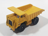 Maisto Dump Truck Yellow 1/64 Scale Die Cast Toy Car Vehicle