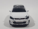 Majorette VW Golf GTI White 1/64 Scale Die Cast Toy Car Vehicle with Opening Rear Hatch