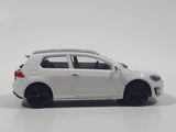 Majorette VW Golf GTI White 1/64 Scale Die Cast Toy Car Vehicle with Opening Rear Hatch
