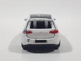 Majorette VW Golf GTI White 1/64 Scale Die Cast Toy Car Vehicle with Opening Rear Hatch