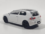 Majorette VW Golf GTI White 1/64 Scale Die Cast Toy Car Vehicle with Opening Rear Hatch