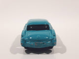 Maisto 1957 Chevrolet Corvette Teal With White Stripe Die Cast Toy Car Vehicle