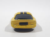2009 Maisto 1998 Dodge Viper GT2 Yellow With Black Stripes Die Cast Toy Car Vehicle Missing Spoiler