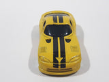 2009 Maisto 1998 Dodge Viper GT2 Yellow With Black Stripes Die Cast Toy Car Vehicle Missing Spoiler