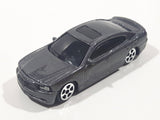 Maisto Fresh Metal 2011 Dodge Charger R/T Dark Grey Charcoal Die Cast Toy Car Vehicle