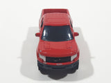 2010 Maisto Fresh Metal Ford F-150 SVT Raptor Truck Red Die Cast Toy Car Vehicle