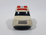 1997 Hot Wheels Ambulance Tan Die Cast Toy Car Vehicle - McDonald's Happy Meal