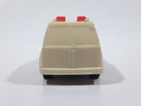1997 Hot Wheels Ambulance Tan Die Cast Toy Car Vehicle - McDonald's Happy Meal