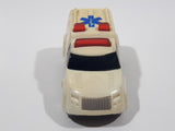 1997 Hot Wheels Ambulance Tan Die Cast Toy Car Vehicle - McDonald's Happy Meal
