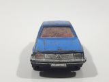 Rare Vintage PlayArt Opel Senator Sedan Blue Die Cast Toy Car Vehicle Made in Hong Kong