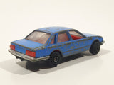 Rare Vintage PlayArt Opel Senator Sedan Blue Die Cast Toy Car Vehicle Made in Hong Kong