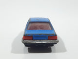 Rare Vintage PlayArt Opel Senator Sedan Blue Die Cast Toy Car Vehicle Made in Hong Kong