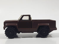 Vintage 1978 Tonka Pickup Truck Brown Pressed Steel Die Cast Toy Car Vehicle Made in Mexico