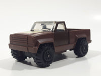 Vintage 1978 Tonka Pickup Truck Brown Pressed Steel Die Cast Toy Car Vehicle Made in Mexico