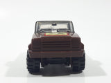 Vintage 1978 Tonka Pickup Truck Brown Pressed Steel Die Cast Toy Car Vehicle Made in Mexico