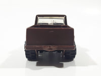 Vintage 1978 Tonka Pickup Truck Brown Pressed Steel Die Cast Toy Car Vehicle Made in Mexico