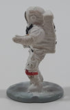 Micro Miniature Astronaut Figure 7/8" Tall Plastic Toy Figure