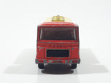 Vintage Majorette Saviem Shell Tanker Truck Red and Yellow 1:100 Scale Die Cast Toy Car Vehicle