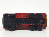 Vintage Majorette Saviem Shell Tanker Truck Red and Yellow 1:100 Scale Die Cast Toy Car Vehicle