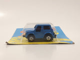 Vintage Cheetah "the fast one!" S8286 Renault 5 Blue Pull Back Motorized Die Cast Toy Car Vehicle New in Package