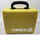 1999 Tomy Tomica Yellow Car Carrying Case Construction Play Set