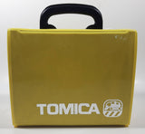 1999 Tomy Tomica Yellow Car Carrying Case Construction Play Set