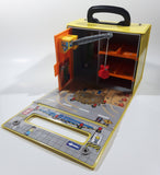 1999 Tomy Tomica Yellow Car Carrying Case Construction Play Set