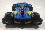 2015 Mattel Fisher Price Imaginext DC Comics  Super Friends Batman Batmobile 9 1/2" Long Black Plastic Toy Car Vehicle