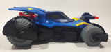 2015 Mattel Fisher Price Imaginext DC Comics  Super Friends Batman Batmobile 9 1/2" Long Black Plastic Toy Car Vehicle