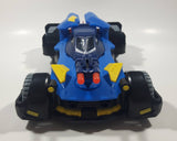 2015 Mattel Fisher Price Imaginext DC Comics  Super Friends Batman Batmobile 9 1/2" Long Black Plastic Toy Car Vehicle
