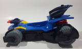 2015 Mattel Fisher Price Imaginext DC Comics  Super Friends Batman Batmobile 9 1/2" Long Black Plastic Toy Car Vehicle
