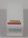 Ambulance White Wood Toy Vehicle