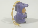 Disney Danglers Winnie The Pooh Dressed in Eeyore Costume 2 1/4" Tall Toy Figure