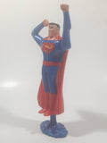 2017 Burger King WBEI DC Comics Justice League Superman Plastic Toy Figure 6 1/2" Tall