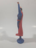 2017 Burger King WBEI DC Comics Justice League Superman Plastic Toy Figure 6 1/2" Tall