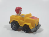 1985 McDonald's Happy Meal Fast Macs Ronald McDonald Character Pink Pull Back Toy Car Vehicle
