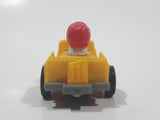 1985 McDonald's Happy Meal Fast Macs Ronald McDonald Character Pink Pull Back Toy Car Vehicle