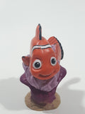 Disney Pixar Finding Nemo Orange Clownfish Character 2 1/4" Tall Toy Action Figure