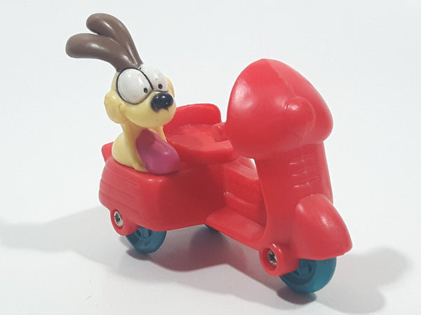 Vintage 1989 Garfield and Odie on a Motorbike McDonalds Happy Meal Toy