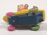 1991 McDonald's Hanna Barbera Yogi Bear Boo Boo Bear Cartoon Character on Skateboard Rev-Up and Go Toy Figure