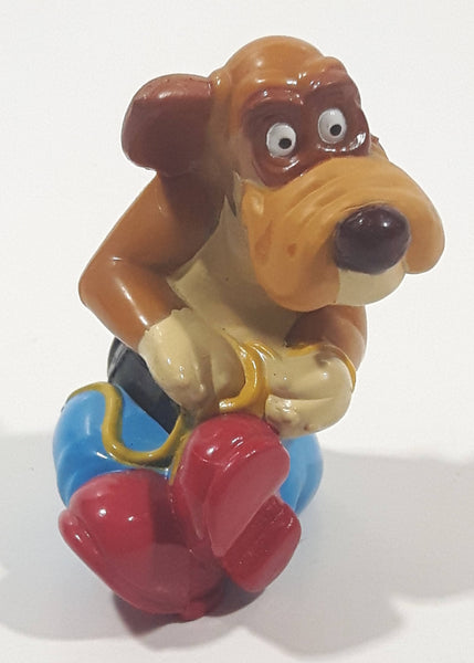 1992 Goldcrest Animations Disney Rock A Doodle Patou Dog Character 2 1/4" Tall Toy Figure