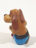 1992 Goldcrest Animations Disney Rock A Doodle Patou Dog Character 2 1/4" Tall Toy Figure