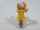 1989 McDonald's Garfield Scooter Rider 2" Tall Toy Figure